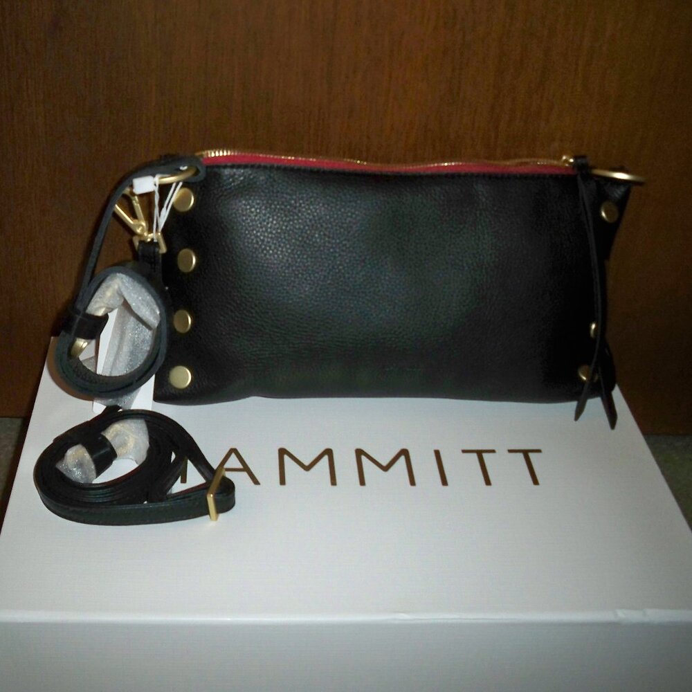 Hammitt Kyle Crossbody Black with Gold Hardware, NWT!! $295